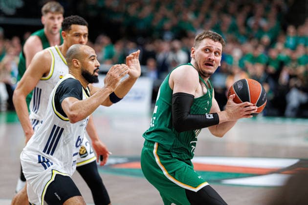 Zalgiris Kaunas and Istanbul Fenerbahce meet in Euroleague game in Kaunas Kaunas Lithuania 2026 05 06, Kaunas Kaunas Lithuania  Copyright: xErikasxOvcarenkox