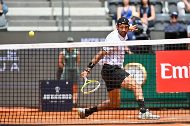 Foto IPP Cavaliere Emiliano. Roma 07 05 2026. Tennis Internazionali d Italia 2026. Nella foto: Matteo Berrettini. Italy Photo Press - World Copyright italy ITALY  Copyright: xR4924_italyphotopressx