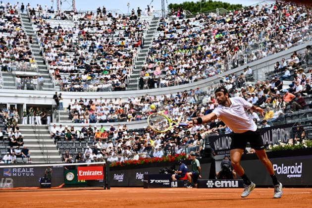 Foto IPP Cavaliere Emiliano. Roma 07 05 2026. Tennis Internazionali d Italia 2026. Nella foto: Matteo Berrettini. Italy Photo Press - World Copyright italy ITALY  Copyright: xR4924_italyphotopressx