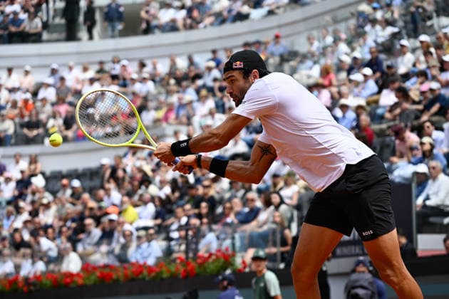 Foto IPP Cavaliere Emiliano. Roma 07 05 2026. Tennis Internazionali d Italia 2026. Nella foto: Matteo Berrettini. Italy Photo Press - World Copyright italy ITALY  Copyright: xR4924_italyphotopressx