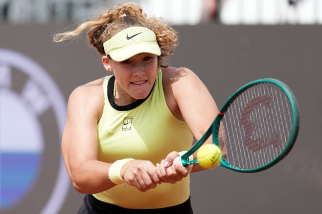 Tennis, WTA tournament in Rome