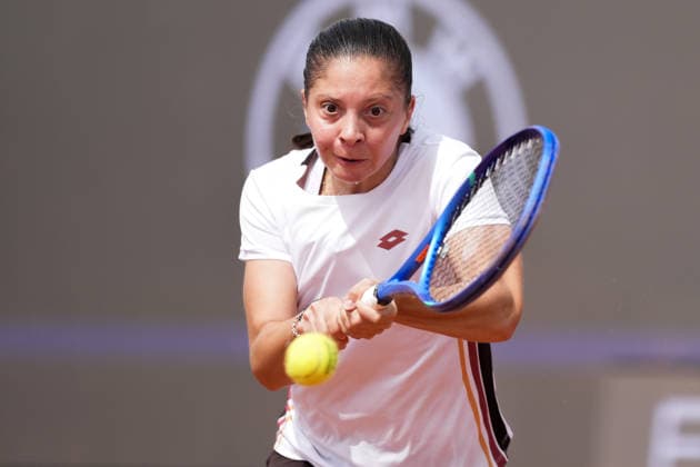 Antonia Ruzic of Croatia during the match against Mirra Andreeva of Russia at the Internazionali BNL d Italia 2026 tennis tournament at Foro Italico in Rome (Italy) on May, 7, 2026. AntoniettaxBaldassarre