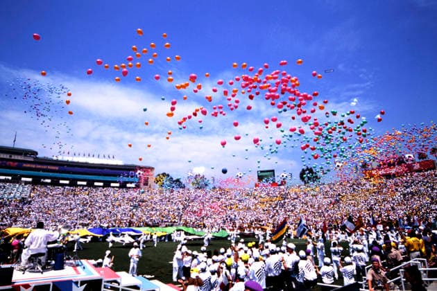 ROSE BOWL Stadion Pasadena FIFA Fussball Weltmeisterschaften 1994 in USA Spiel Finale Fussball WM 1994 Brasilien - Italien am 17.07.1994 in Pasadena *** ROSE BOWL Stadium Pasadena FIFA World Cup 1994 in USA Match Final Soccer World Cup 1994 Brazil Italy on 17 07 1994 in Pasadena Copyright: xLacixPerenyix