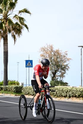 UCI Para Cycling Road World Cup: Round 3 Picture by Olly Hassell SWpix.com - 07 05 2026 - Cycling - UCI Para Cycling Road World Cup: Round 3 - Pescara, Abruzzo, Italy - Men T2 Individual Time Trial (ITT) - Nathan Clement (Canada) Copyright: x xSWpix.comx(t axPhotographyxHubxLtd)xOllyxHassell SWpix.comx SWP-3030-13819