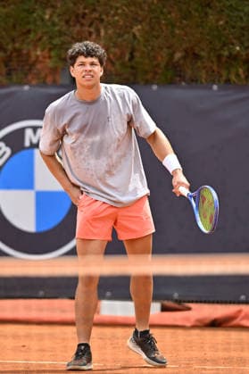 Foto IPP Cavaliere Emiliano. Roma 07 05 2026. Tennis Internazionali d Italia 2026. Nella foto: Ben Shelton in allenamento. Italy Photo Press - World Copyright italy ITALY  Copyright: xR4924_italyphotopressx