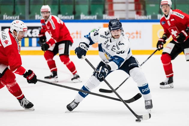 260507 Hannes Björninen of Finland during the Beijer Hockey Games game between Finland and Switzerland on May 7, 2026 in Ängelholm. Photo: Petter Arvidson BILDBYRAN kod PA PA1208 ishockey Ice hockey, Eishockey hockey games beijer hockey games finland schweiz switzerland bbeng finland *** 260507 Hannes Björninen of Finland during the Beijer Hockey Games game between Finland and Switzerland on May 7, 2026 in Ängelholm Photo Petter Arvidson BILDBYRAN kod PA PA1208 ishockey ice hockey hockey games beijer hockey games finland schweiz switzerland bbeng finland  Copyright: PETTERxARVIDSON BB260507PA043