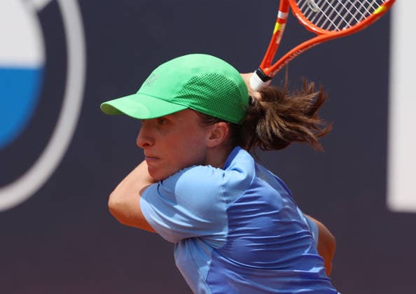 May 7, 2026, Rome, Celestynow, Italy: IGA SWIATEK of Poland during practise session on tennis tournament WTA, Tennis Damen 1000 Internazionali BNL DÃ¢â‚¬â ¢Italia, Rome, Italy. Rome Italy - ZUMAc278 20260507_zsp_c278_013 Copyright: xMarcinxCholewinskix