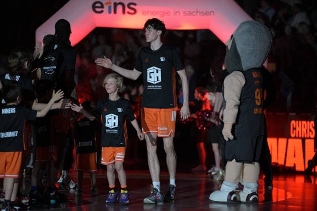 easyCredit Basketball Bundesliga, 33 Matchday, Niners Chemnitz Frankfurt Skyliners 07 05 2026 from 18 30 h Chemnitz, Chemnitz Arena In the photo easyCredit Basketball Bundesliga, 33 Matchday, Niners Chemnitz Frankfurt Skyliners easyCredit Basketball Bundesliga, 33 Matchday, Niners Chemnitz Frankfurt Skyliners Chemnitz Saxony Germany Copyright: xEHLxMedia MichelxKöhlerx 20260705-Niners Chemnitz-Frankfurt Skyliners_042