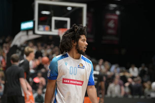 easyCredit Basketball Bundesliga, Matchday 33, Niners Chemnitz Frankfurt Skyliners 07 05 2026 from 18 30 h Chemnitz, Chemnitz Arena In the photo Tyger Campbell 00 easyCredit Basketball Bundesliga, Matchday 33, Niners Chemnitz Frankfurt Skyliners Chemnitz Saxony Germany Copyright: xEHLxMedia MichelxKöhlerx 20260705-Niners Chemnitz-Frankfurt Skyliners_044