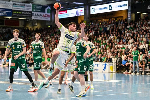 DAIKIN HBL Bundesliga Frisch Auf Göppingen HSG Wetzlar Göppingen, 07 05 2026 Josip Simic HSG Wetzlar, 10 on jump shot Göppingen, 07 05 2026 31 DAIKIN Handball Bundesliga matchday, Frisch Auf Göppingen HSG Wetzlar, EWS Arena, Göppingen Copyright: xBEAUTIFULxSPORTS Märklx