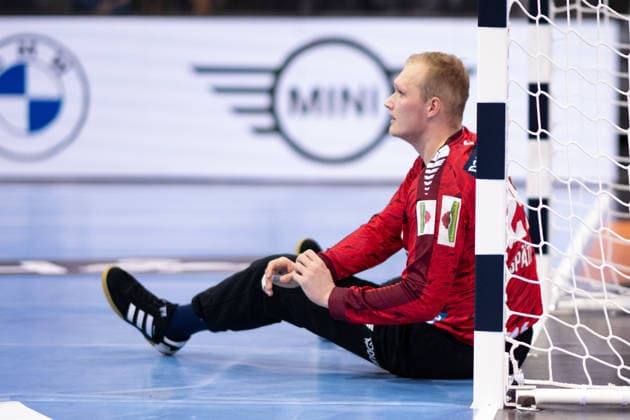 David Spaeth Rhein Neckar Loewen, 29, Goalkeeper beaten here TVB Stuttgart vs Rhein Neckar Loewen, DAIKIN Handballbundesliga, 31 Matchday, Season 2025 2026, 07 05 2026 Eibner Pressefoto Andreas Ulmer TVB Stuttgart vs Rhein Neckar Loewen, DAIKIN Handballbundesliga, 31 Matchday, Season 2025 2026, 07 05 2026 Stuttgart Copyright: xEibner-Pressefoto AndreasxUlmerx EP_AUR
