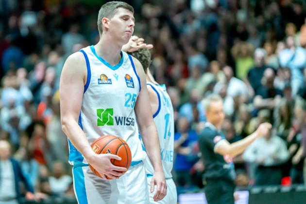 Chemnitz, Germany 07 May 2026 1 BBL 2025 2026 Sp 33 Niners Chemnitz vs Skyliners Frankfurt In the picture Jacob Knauf Frankfurt Copyright: xFotostandx xNachtigallx