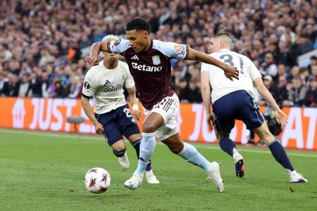 Aston Villa gegen Nottingham Forest 07. Mai 2026, Aston UEFA EUROPA League Halbfinale Rückspiel Aston Villa gegen Nottingham Forest Ollie Watkins von Aston Villa Foto Charlotte Wilson Abseits Aston UK  Copyright: xCharlottexWilsonx xOffsidexOffside