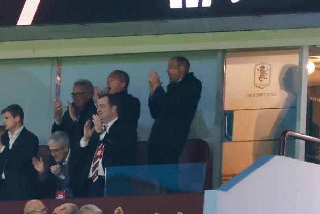 Europa League 2025 26 Semi Final 2nd Leg Aston Villa vs Nottingham Forest Villa Park 07.05.2026 HRH Prince William celebrates after Ollie Watkins of Aston Villa scores 1-0 Europa League 2025 26 Semi Final 2nd Leg Aston Villa vs Nottingham Forest Villa Park 07.05.2026 Photograph By Marc Aspland The Times  Copyright: xMarcxAsplandx NINTCHDBPICT001078967116
