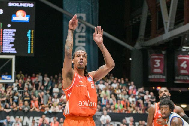 easyCredit Basketball Bundesliga, Matchday 33, Niners Chemnitz Frankfurt Skyliners 07 05 2026 from 18 30 h Chemnitz, Chemnitz Arena In photo Kevin Yebo 0 easyCredit Basketball Bundesliga, Matchday 33, Niners Chemnitz Frankfurt Skyliners Chemnitz Saxony Germany Copyright: xEHLxMedia MichelxKöhlerx 20260705-Niners Chemnitz-Frankfurt Skyliners_083