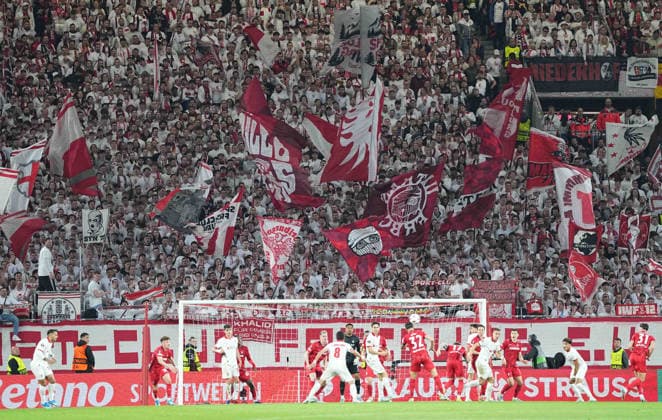Freiburg fans Germany looks on during Freiburg and Braga, UEFA Europa League Semi final, Europa Park Stadion, Freiburg, Germany on May 7, 2026 Thor Wegner DeFodi Images Photo by DeFodi Images