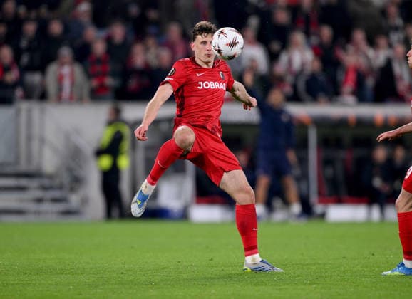 FOOTBALL EUROPE LEAGUE SEASON 2025 2026 Semi-final second leg 07 05 2026 SC Freiburg SC Braga Maximilian Eggestein SC Freiburg
