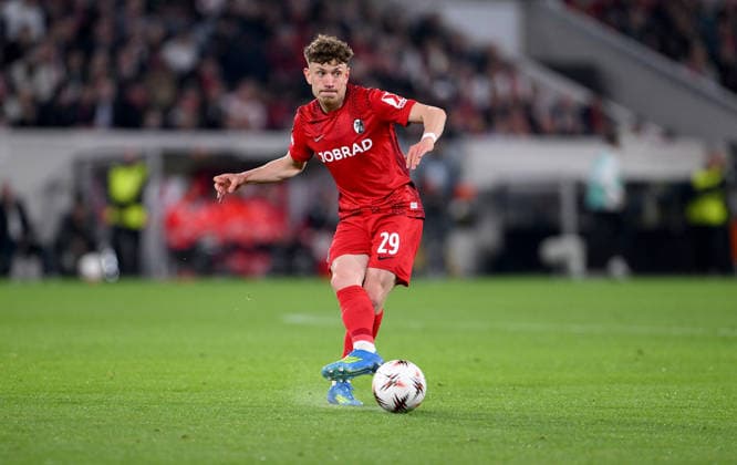 FOOTBALL EUROPA LEAGUE SEASON 2025 2026 Semi-final second leg 07 05 2026 SC Freiburg SC Braga Philipp Treu SC Freiburg