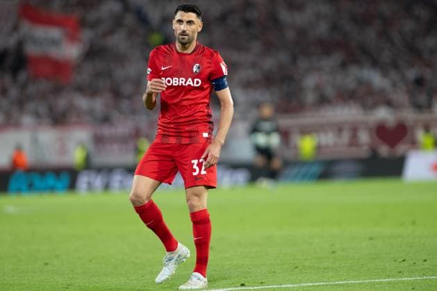 Vincenzo Grifo 32 SC Freiburg , SC Freiburg vs Sporting Braga, Football, Europa League 2025 2026, Semifinal, 07 05 2026 Freiburg Baden Wuerttemberg Germany Copyright: xkolbert-press MarkusxVerwimpx