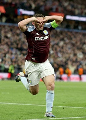 Aston Villa FC v Nottingham Forest FC - UEFA Europa League 2025 26 Semi-Final Second Leg John McGinn of Aston Villa celebrates after scoring Villa s 4th goal during the UEFA Europa League 2025 26 Semi-Final Second Leg match between Aston Villa FC and Nottingham Forest FC at Villa Park on May 7, 2026 in Birmingham, England. WARNING! This Photograph May Only Be Used For Newspaper And Or Magazine Editorial Purposes. May Not Be Used For Publications Involving 1 player, 1 Club Or 1 Competition Without Written Authorisation From Football DataCo Ltd. For Any Queries, Please Contact Football DataCo Ltd on +44 (0) 207 864 9121 Birmingham Villa Park England United Kingdom Copyright: xAllstarxPicturexLibraryxLtdx