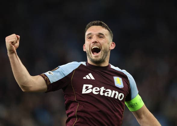 Aston Villa FC v Nottingham Forest FC - UEFA Europa League 2025 26 Semi-Final Second Leg John McGinn of Aston Villa celebrates after the UEFA Europa League 2025 26 Semi-Final Second Leg match between Aston Villa FC and Nottingham Forest FC at Villa Park on May 7, 2026 in Birmingham, England. WARNING! This Photograph May Only Be Used For Newspaper And Or Magazine Editorial Purposes. May Not Be Used For Publications Involving 1 player, 1 Club Or 1 Competition Without Written Authorisation From Football DataCo Ltd. For Any Queries, Please Contact Football DataCo Ltd on +44 (0) 207 864 9121 Birmingham Villa Park England United Kingdom Copyright: xAllstarxPicturexLibraryxLtdx