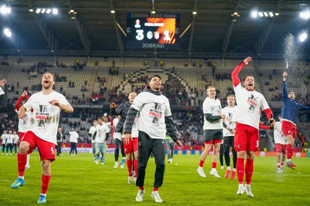 Football, EL, SC Freiburg, Road to the Europa League final, archive pictures