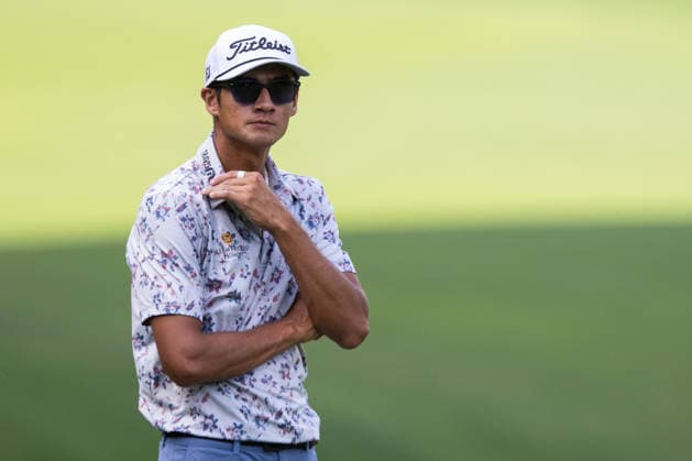 May 7, 2026: Ricky Castillo looks on during the eighth hole in the first round of the 2026 Truist Championship at Quail Hollow Club in Charlotte, NC. ( CSM) Charlotte United States - ZUMAc04_ 20260507_zma_c04_042 Copyright: xScottxKinserx