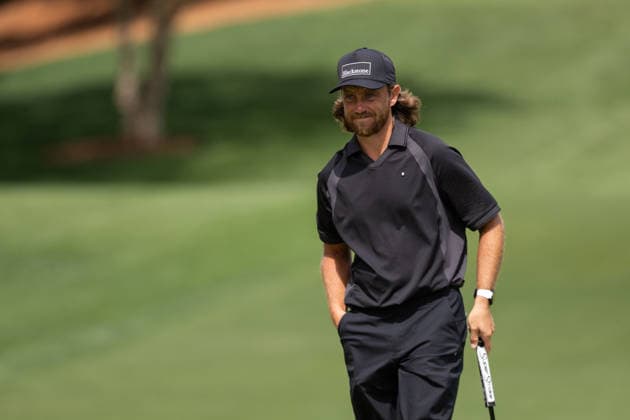 May 7, 2026: Tommy Fleetwood looks on during the first round of the 2026 Truist Championship on the second hole at Quail Hollow Club in Charlotte, NC. ( CSM) Charlotte United States - ZUMAc04_ 20260507_zma_c04_055 Copyright: xScottxKinserx