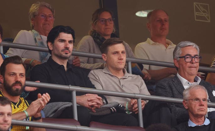Ludwigsburg , easyCredit Basketball Bundesliga MHP Riesen Ludwigsburg vs Bayern Munich , from left Serdar Tasci Andreas Grupp Dietmar Allgaier