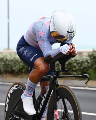 UCI Para Cycling Road World Cup: Round 3 Picture by Olly Hassell SWpix.com - 08 05 2026 - Cycling - UCI Para Cycling Road World Cup: Round 3 - Pescara, Abruzzo, Italy - Men C3 Individual Time Trial (ITT) - Justin Mathers (United States) Copyright: x xSWpix.comx(t axPhotographyxHubxLtd)xOllyxHassell SWpix.comx SWP-3030-13880