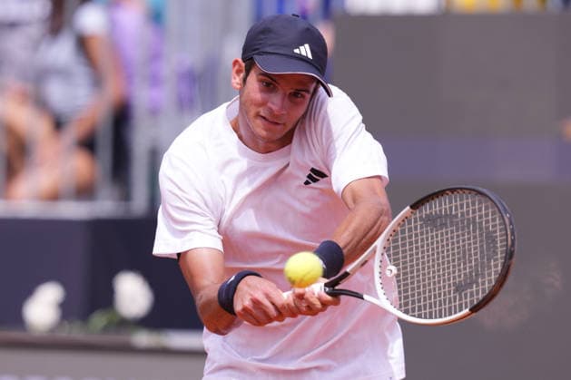 Rafael Jodar (ESP) during the match between Nuno Borges (POR) vs Rafael Jodar (ESP) at the Italian Open in Rome, Friday, May 8, 2026. (Alfredo Falcone LaPresse)  Copyright: xAlfredoxFalcone LaPressex