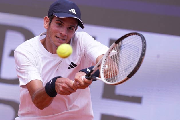 Rafael Jodar (ESP) during the match between Nuno Borges (POR) vs Rafael Jodar (ESP) at the Italian Open in Rome, Friday, May 8, 2026. (Alfredo Falcone LaPresse)  Copyright: xAlfredoxFalcone LaPressex