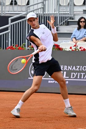 Foto IPP Cavaliere Emiliano. Roma 08 05 2026. Tennis Internazionali d Italia 2026. Nella foto: Matteo Arnaldi. Italy Photo Press - World Copyright italy ITALY  Copyright: xR4924_italyphotopressx