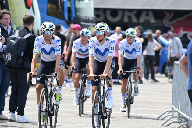 08-05-2026 Giro D italia; Tappa 01 Nessebar - Burgas; 2026, Movistar; Mas, Enric; Nessebar; 