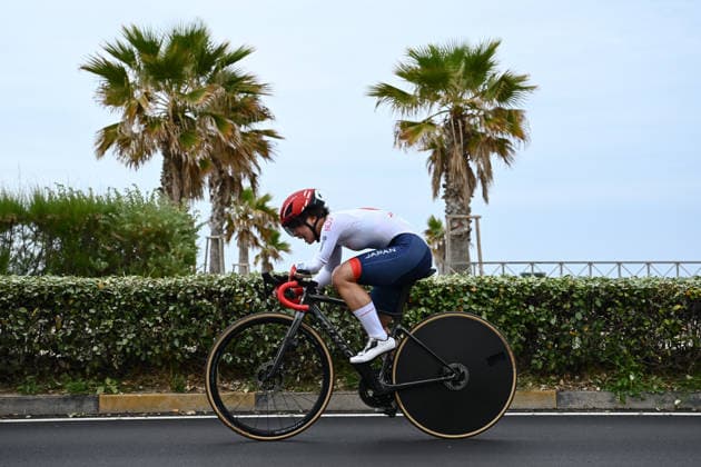 UCI Para Cycling Road World Cup: Round 3 Picture by Olly Hassell SWpix.com - 08 05 2026 - Cycling - UCI Para Cycling Road World Cup: Round 3 - Pescara, Abruzzo, Italy - Women C5 Individual Time Trial (ITT) - Riyo Kogama (Japan) Copyright: x xSWpix.comx(t axPhotographyxHubxLtd)xOllyxHassell SWpix.comx SWP-3030-13949