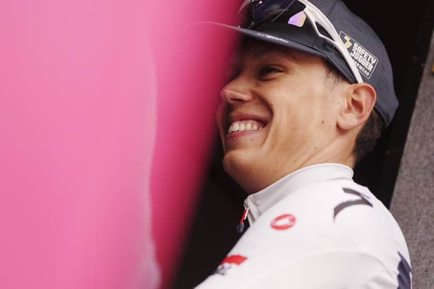 Stage Winner: Frenchman Paul Magnier of Soudal Quick-Step during Stage 1 of the Giro d™Italia, from Nessebar to Burgas, Bulgaria, Friday, May 8, 2026.  Copyright: xMarcoxAlpozzi LaPressex