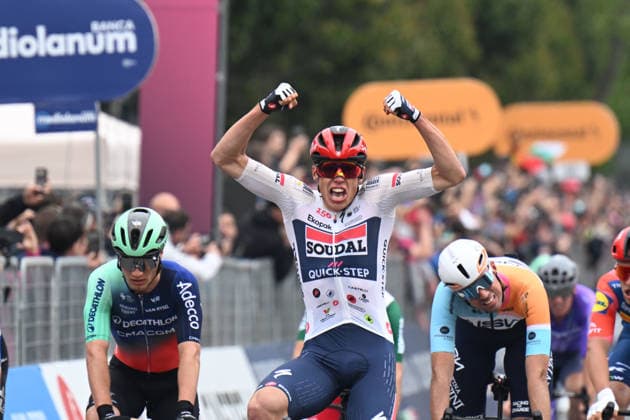 08-05-2026 Giro D italia; Tappa 01 Nessebar - Burgas; 2026, Soudal - Quick Step; Magnier, Paul; Burgas; 