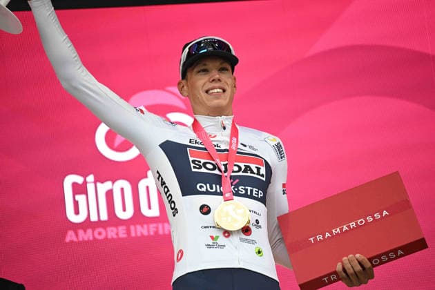 08-05-2026 Giro D italia; Tappa 01 Nessebar - Burgas; 2026, Soudal - Quick Step; Magnier, Paul; Burgas; 