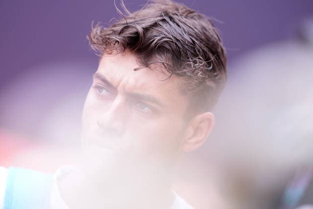 Flavio Cobolli during the training session between Jannik Sinner and Flavio Cobolli at the Italian Open in Rome, Friday, May 8, 2026. (Alfredo Falcone LaPresse)  Copyright: xAlfredoxFalcone LaPressex