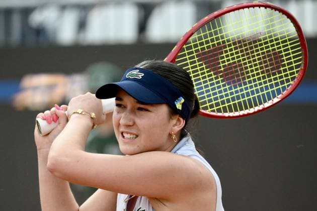 May 8, 2026, Belgrado, Italy: Eva Lys of Germany in action during her women s singles match against Naomi Osaka of Japan (not pictured) at the Italian Open tennis tournament in Rome, Italy, 08 May 2026. ANSA ALESSANDRO DI MEO. Italian Open Tennis Tournament  - ZUMAa110 20260508_zaf_a110_095 Copyright: xAlessandroxDixMeox