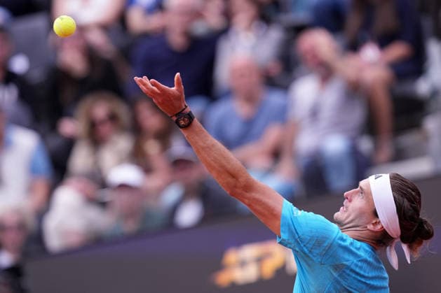 Alexander Zverev (GER) during the match between Daniel Altmaier (GER) vs Alexander Zverev (GER) at the Italian Open in Rome, Friday, May 8, 2026. (Alfredo Falcone LaPresse)  Copyright: xAlfredoxFalcone LaPressex