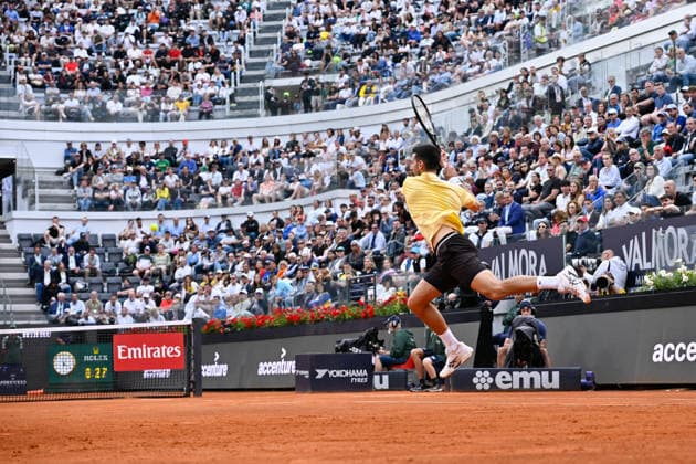 Foto IPP Cavaliere Emiliano. Roma 08 05 2026. Tennis Internazionali d Italia 2026. Nella foto: Novak Djokovic. Italy Photo Press - World Copyright italy ITALY  Copyright: xR4924_italyphotopressx