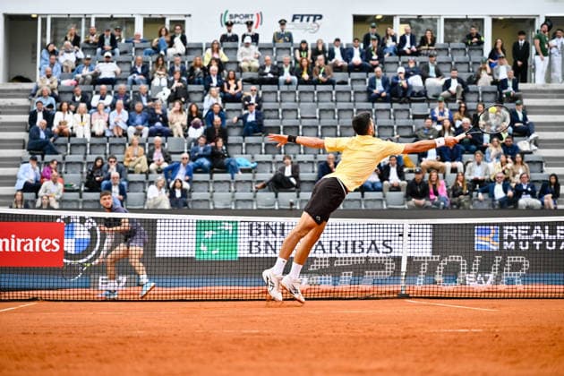 Foto IPP Cavaliere Emiliano. Roma 08 05 2026. Tennis Internazionali d Italia 2026. Nella foto: Novak Djokovic. Italy Photo Press - World Copyright italy ITALY  Copyright: xR4924_italyphotopressx