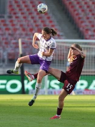 08 05 2026 Soccer Season 2025 2026 1 Women Soccer Bundesliga 25 Matchday 1 FC Nürnberg FCN Club SGS Essen Sportfoto Zink DaMa xdaxmax Lena Ostermeier 18, SGS Essen Emöke Emoeke Papai 15, 1 FC Nürnberg FCN