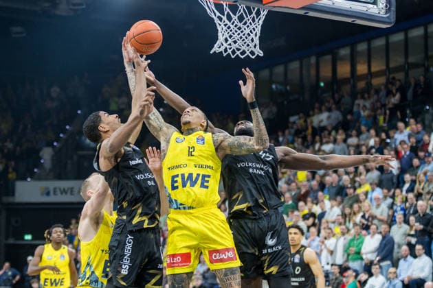Basketball, BBL, Baskets Oldenburg - Löwen Braunschweig