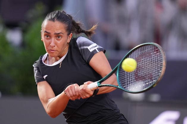 Noemi Basiletti (ITA) during the match between Noemi Basiletti (ITA) vs Elina Svitolina (UKR) at the Italian Open in Rome, Friday, May 8, 2026. (Alfredo Falcone LaPresse)  Copyright: xAlfredoxFalcone LaPressex