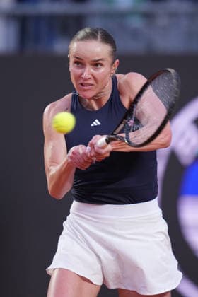 Elina Svitolina (UKR) during the match between Noemi Basiletti (ITA) vs Elina Svitolina (UKR) at the Italian Open in Rome, Friday, May 8, 2026. (Alfredo Falcone LaPresse)  Copyright: xAlfredoxFalcone LaPressex