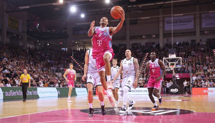 Jalen Finch Telekom Baskets Bonn vs VET CONCEPT Gladiators Trier 33 Speiltag season 2025 26