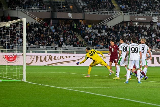 during the Serie A soccer match between Torino and Sassuolo at the Olimpic Stadium in Turin, Italy - Friday, May 08, 2026. - Soccer .  Copyright: xTanoxPecoraro LaPressex