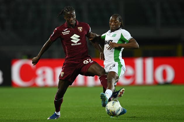 Cm Torino 08 05 2026 - campionato di calcio serie A Torino-Sassuolo foto Cristiano Mazzi Image nella foto: Alieu Njie-Woyo Coulibaly 